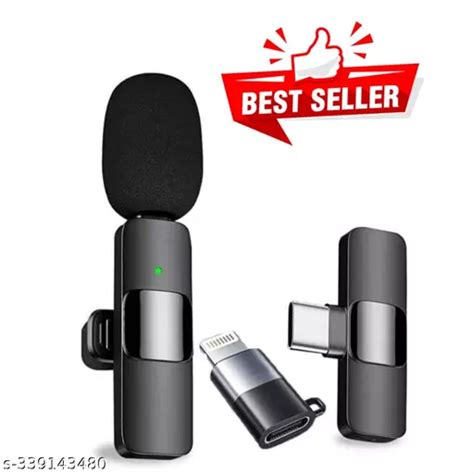 K8 Wireless Microphone For YouTube Vlogging Video Recording Online