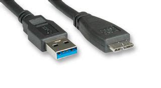 11.02.8876 ROLINE, USB Cable, Type A Plug to Micro Type B Plug, 150 mm ...