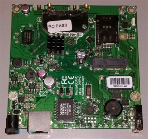 MikroTik Rb912uag-2hpnd RouterBoard 600mhz Atheros CPU Gigabit LAN ...