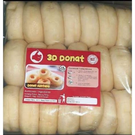 Jual Donat Kentang D Donut Beku Frozen Isi Pcs Jakarta Pusat