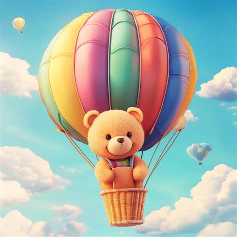 Hot Air Balloon Teddy Bear Pictures