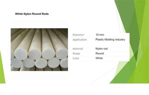 White Nylon Round Rods Mm At Rs Kg In Pune Id