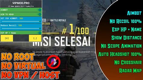 Cheat Codm Garena Anti Banned Super Aimbot Mode Battle Royale Br