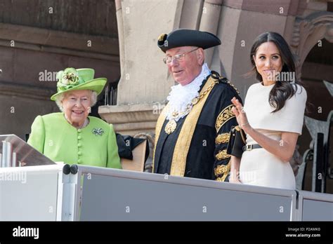 Chester Uk Th Jun June Hm The Queen And Hrh The