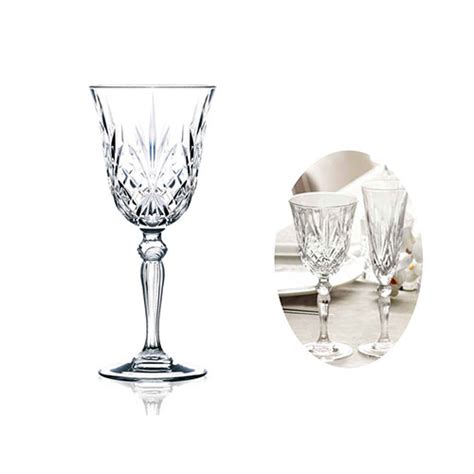 Rcr Melodia Crystal Wine Glass 210ml Home Bars Furniture And Decor