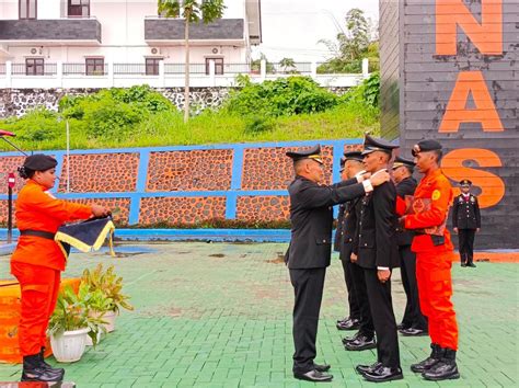 Hut Ke Basarnas Tahun Kantor Sar Manokwari Gelar Upacara