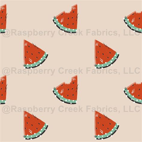 Pink Watermelon Raspberry Creek Fabrics