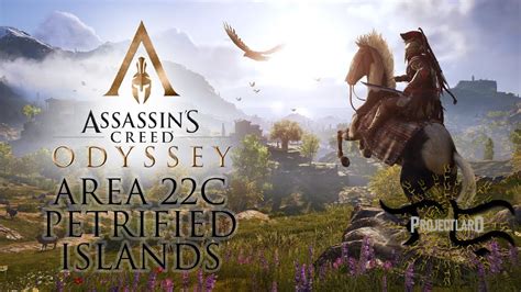 Assassin S Creed Odyssey Area C Petrified Islands Youtube