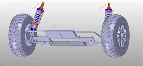 中级车独立悬架麦弗逊式独立悬架设计含cad零件图装配图catia三维图机械机电