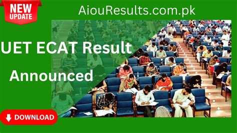 Uet Ecat Entry Test Result Lahore