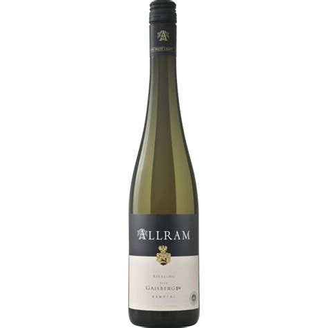 Riesling Ried Gaisberg 1 ÖTW Lage Kamptal 2021 Allram Bei Weingrube