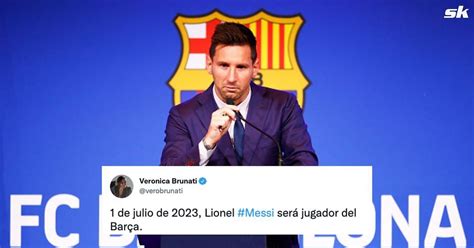 July 1 2023 Lionel Messi Will Be A Barca Player Reliable Journalist Drops Bombshell Update