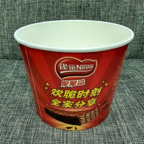 85 Oz Disposable Food Containers Customized Paper Fried Chicken Bucket