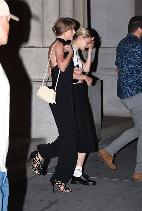 Taylor Swift and Gigi Hadid at Nobu in New York City 06/18/2023 ...