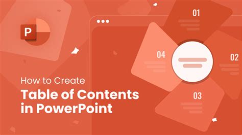 How To Create Table Of Contents In Powerpoint Ultimate Guide