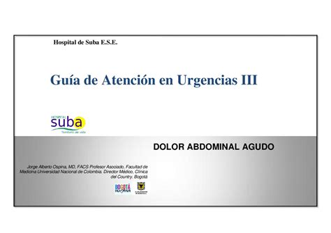 Cuadrantes Del Abdomen Y Dd De Dolor Abdominal