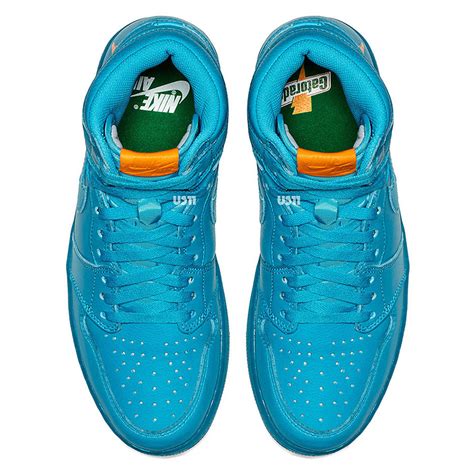 Gatorade X Air Jordan 1 Blue Lagoon