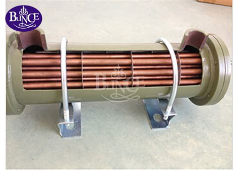 Marine Engines Stainless Steel Finned Tube Heat Exchangers Hydraulic