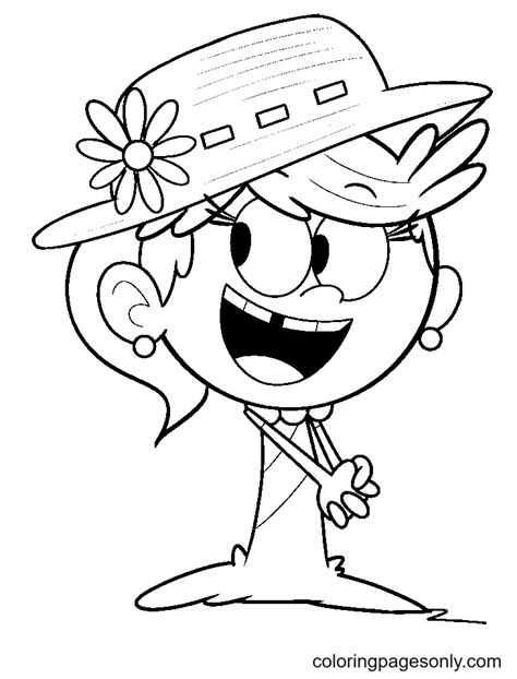 The Loud House Coloring Pages To Print Free Printable Coloring Pages