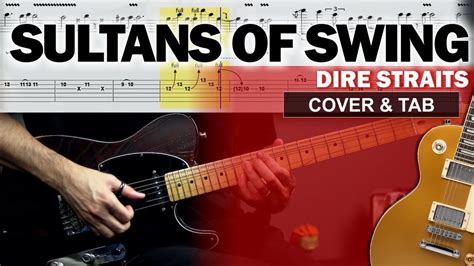 Sultans Of Swing Guitar Cover Tab Guitar Solo Lesson Fingerstyle Bt W Vocals 🎸 Dire