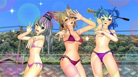 【東方mmd第3部】豪族組と真夏の海2023【ニコニコ動画デビュー4周年】 Youtube