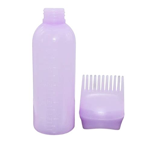 Essential Root Comb Applicator Bottle Reusable With Scale Hair Dying