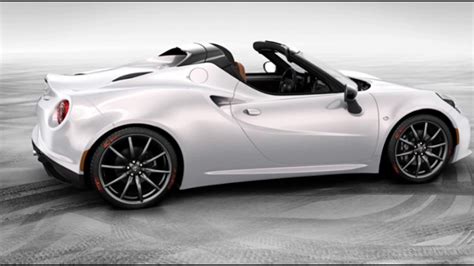 2018 Alfa Romeo Al New 4c Spider Youtube