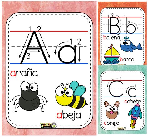 Abecedario Con Dibujos Para Imprimir 8