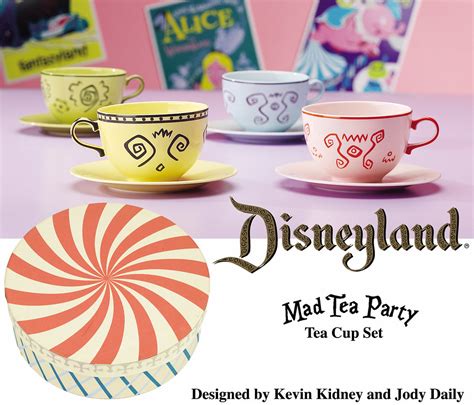 Disneyland Mad Tea Party Cup Set Four Porcelain Tea Cups I Flickr