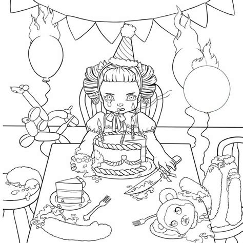 Pin By Yolanda Martinez On Melanie Cry Baby Coloring Book Melanie