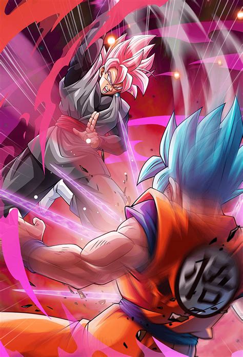 Goku Super Saiyan Blue And Goku Black Dragon Ball Super Goku Vs Black