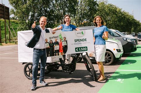 gurkerl at Online Supermarkt unterstützt Make a Wish Liesing