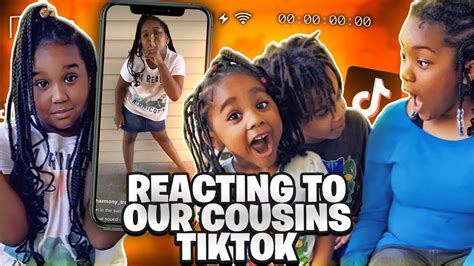 Reacting To Our Cousins Tiktoks Youtube