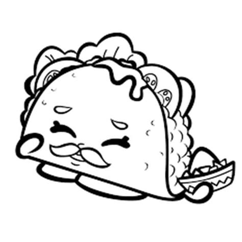 Wonderful Image Of Taco Coloring Page Cute Coloring Pages 59 OFF