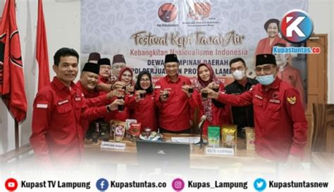 Kupas Tuntas Festival Kopi Tanah Air PDI Perjuangan Lampung Kenalkan