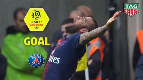 Goal Dani ALVES 19 FC Nantes Paris Saint Germain 3 2 FCN