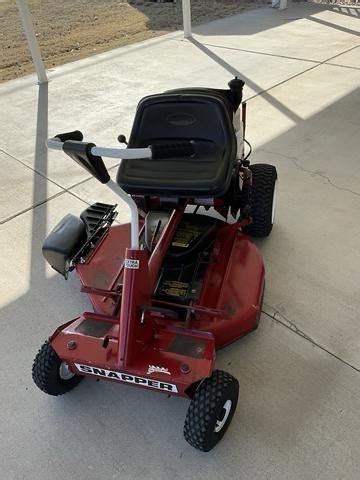 Snapper Riding Lawnmower 33 Inch Forest Gump Nex Tech Classifieds