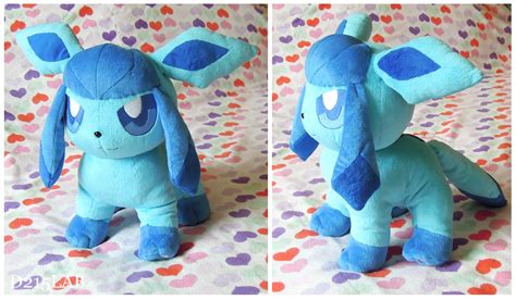 Glaceon plush by d215lab on DeviantArt