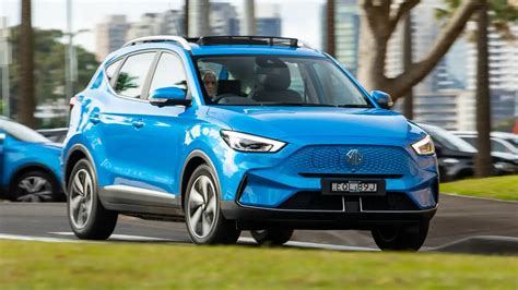 2022 MG ZS EV Electric Car Price Cut Before Australian Launch Drive