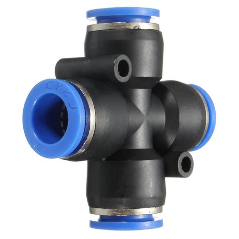 Pneumatic Connector Pneumatic Push In Fittings For Air Water Hose And