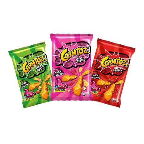 Corntoz Chilli Cheez Hot Spicy Smoky Bbqz G Shopee Malaysia