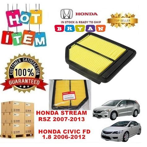 Honda Civic Fd Sna Civic Fb Snb Stream Rsz Sma Air Filter