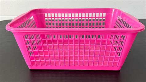 YBM Home Plastic Storage Basket Organizer YouTube