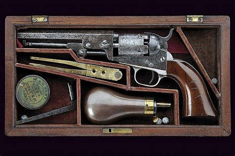 Cased Colt Model 1849 Pocket Revolver