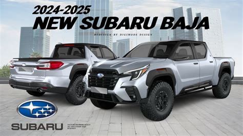 ALL NEW SUBARU BAJA 2024 2025 REDESIGN Digimods DESIGN Subaru