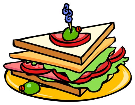 Clipart - Sandwich