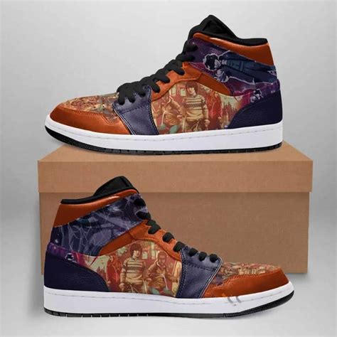 Stranger Things Custom Air Jordan Shoes Animetrium