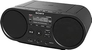 Sony Zs Ps Black Portable Cd Boombox Player Digital Tuner Am Fm Radio