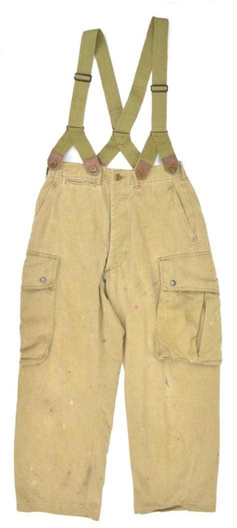 Worldwarcollectibles Us Ww M Named Paratrooper Jumptrousers With