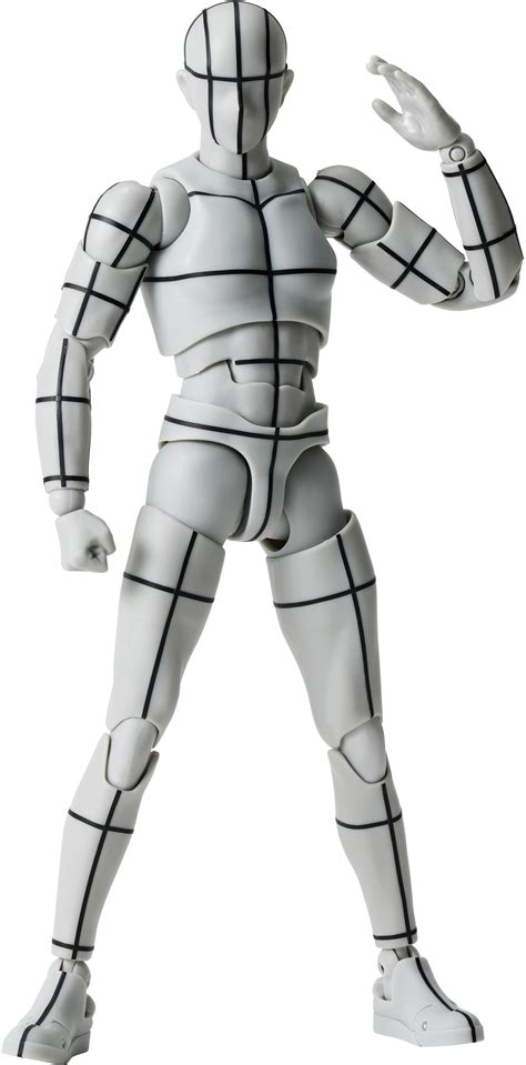 S H Figuarts Body Kun Sports Edition Wireframe Gray Color Ver